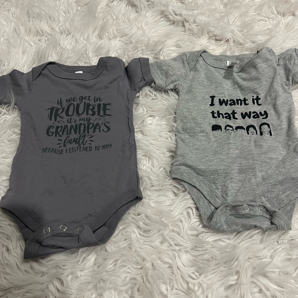 Gender neutral onesies
